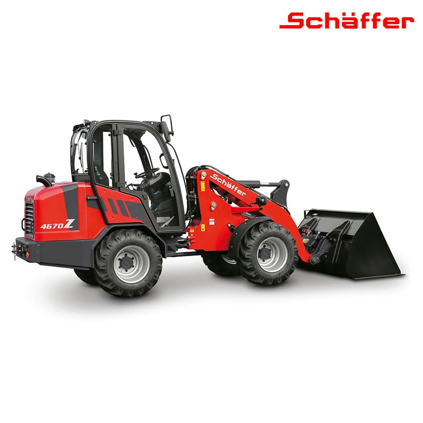 Chargeuse de ferme sur roues Schäffer - Ets Marchand - Espace Emeraude