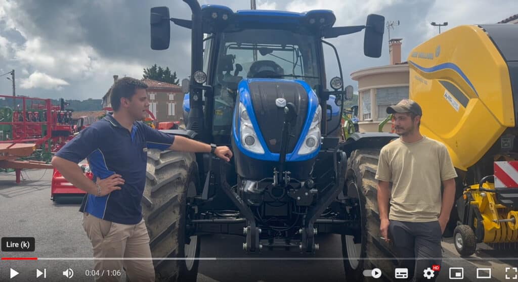 Interview utilisateur tracteur T6.160 Dynamic command
